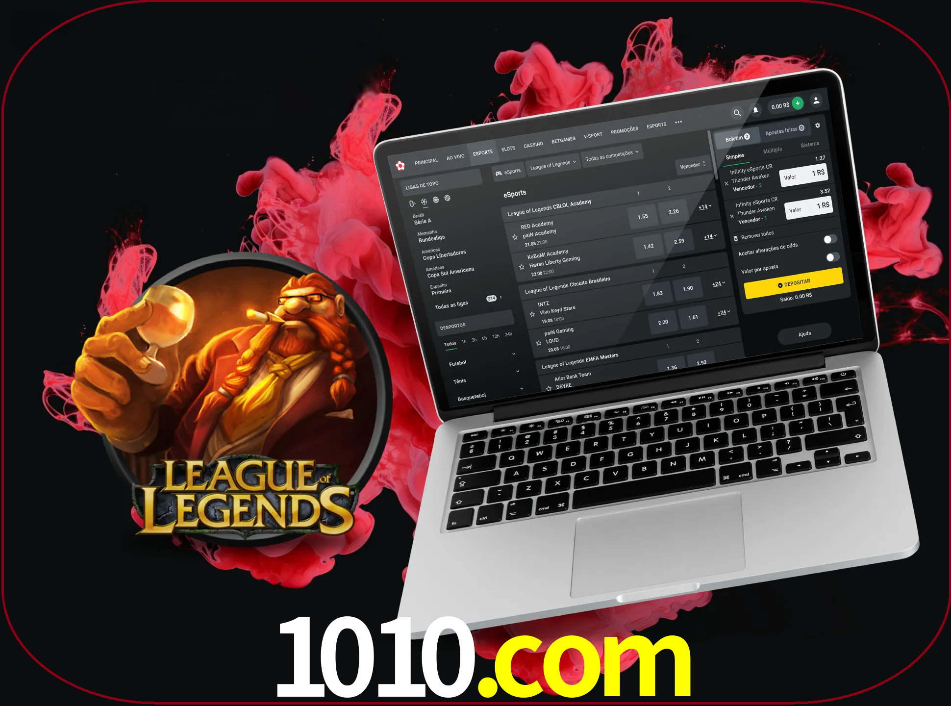 Se é um fã deste jogo, muitos torneios fantásticos que o vão surpreender estão disponíveis no 1010.