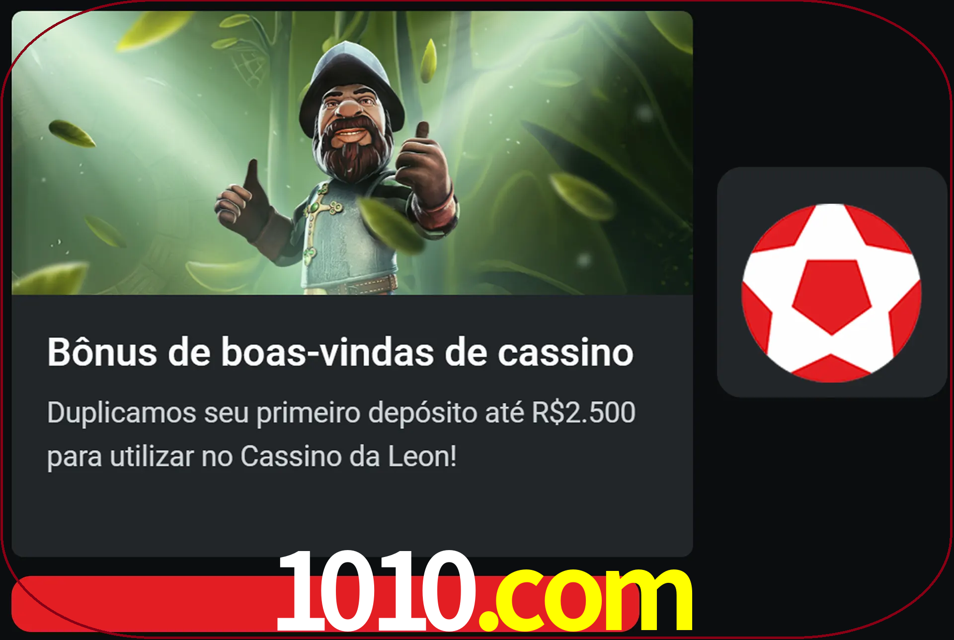 Receba seu dinheiro do bônus de boas-vindas após o primeiro depósito.